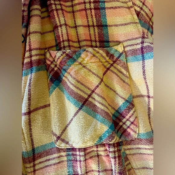 We The Free Kalli Plaid Swing Flannel - Picture 5 of 9